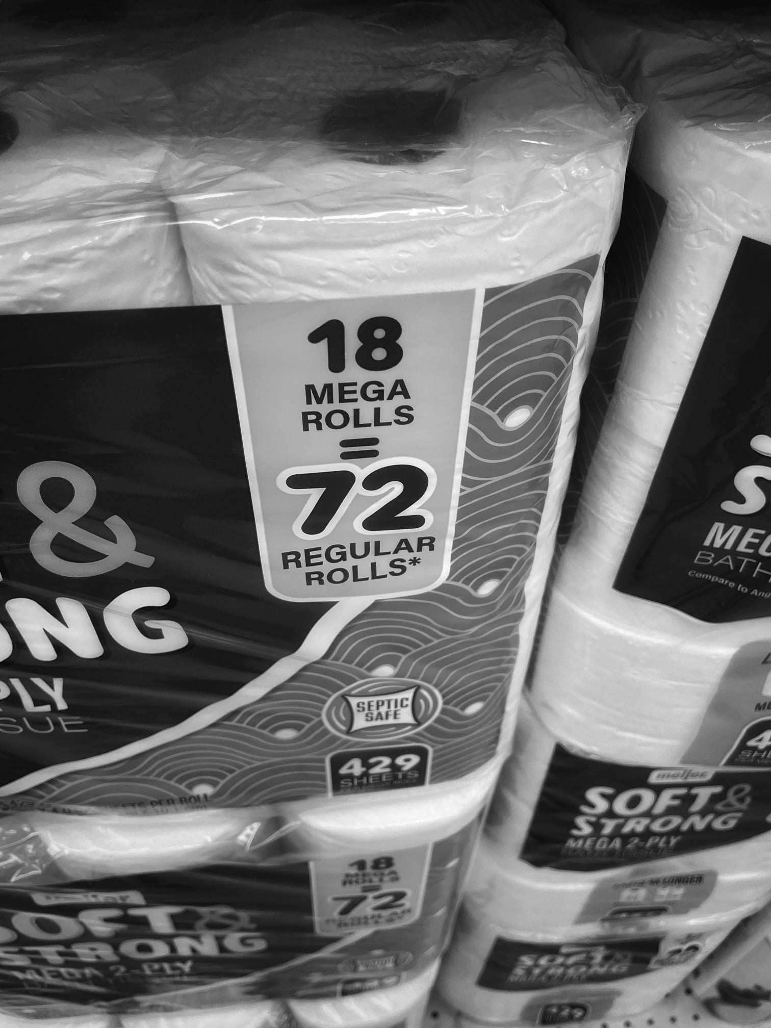 4 rolls = 56... sheesh!