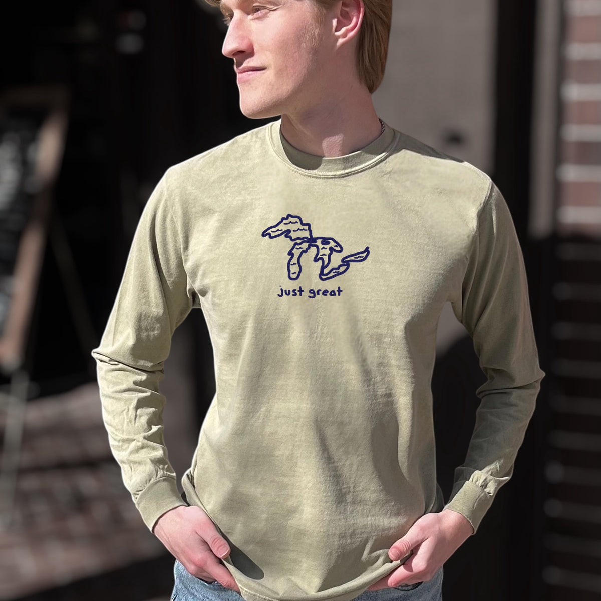 Just Great Long Sleeve – Roth Shirt Co.