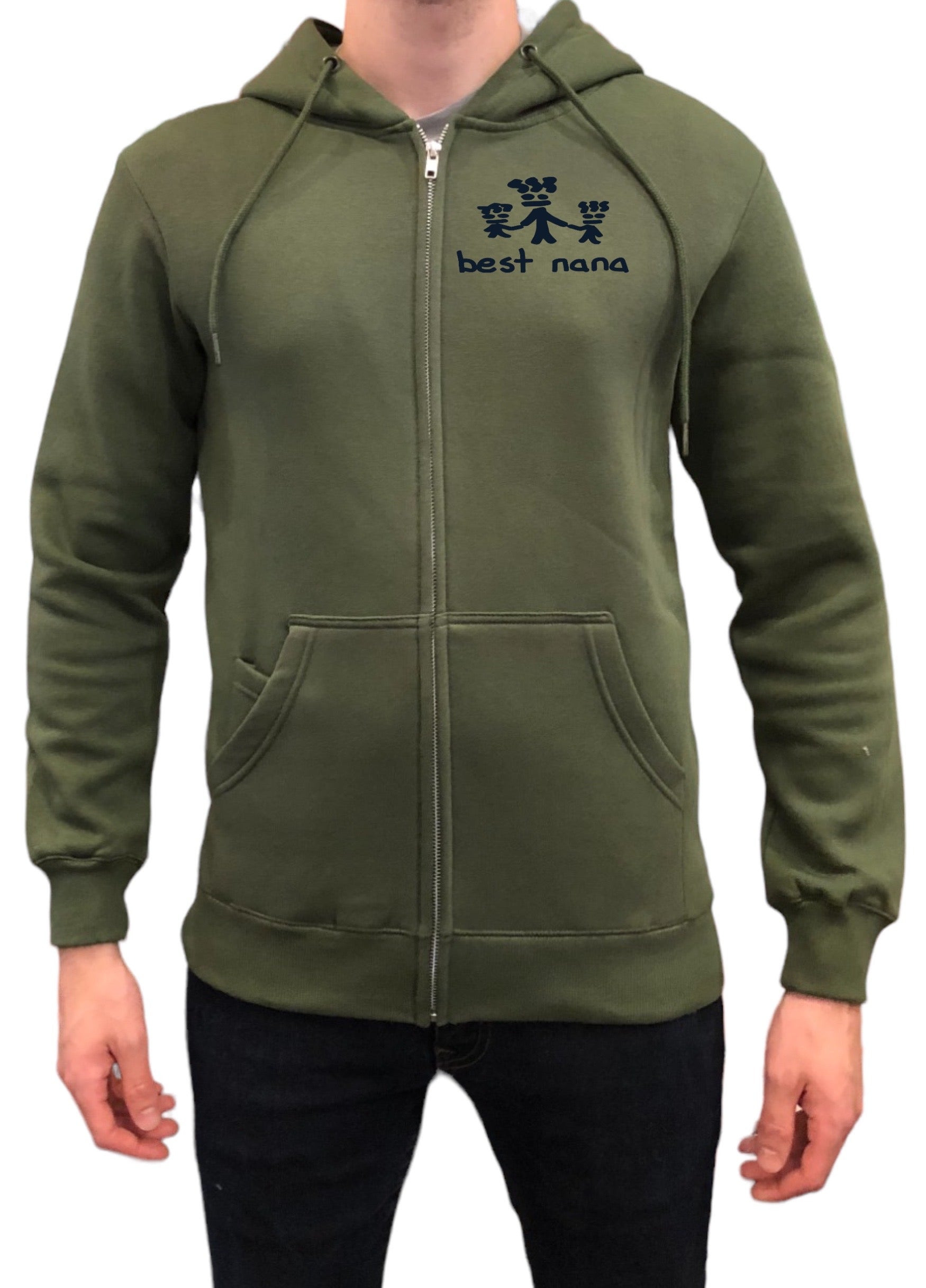 Best Nana Zip Hoodie – Roth Shirt - Main Image